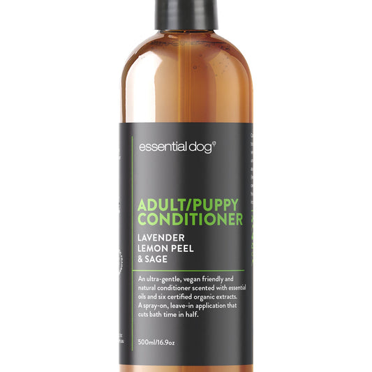 Dog Conditioner: Lavender, Lemon Peel & Clary Sage (ADULTS & PUPPIES) 500ml